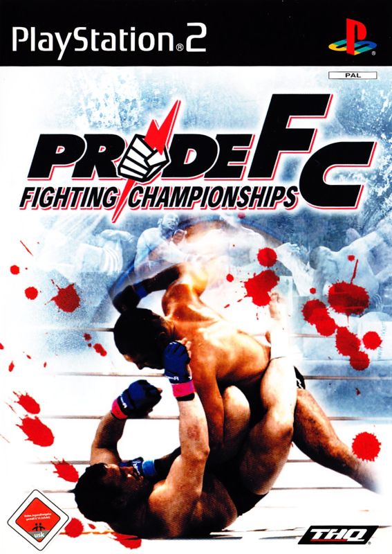 Pride FC box art for Playstation 2